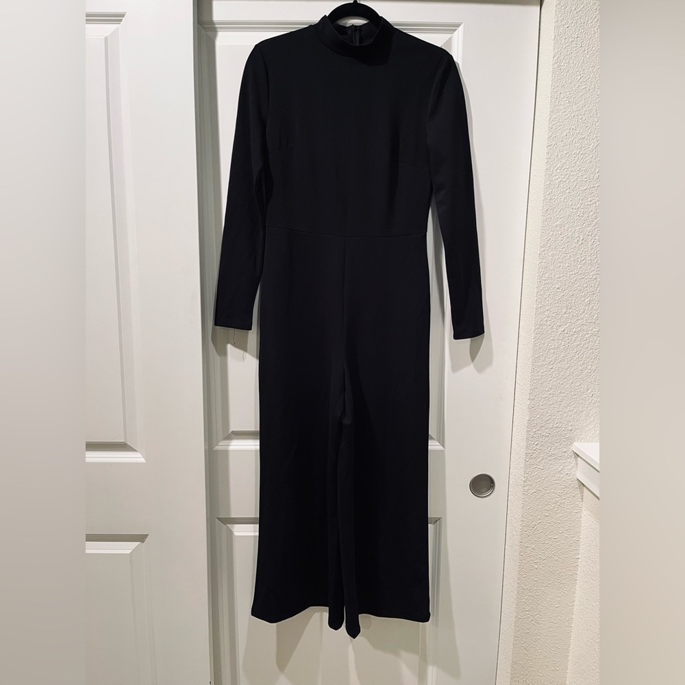 Vintage Black Wide Leg Jumpsuit